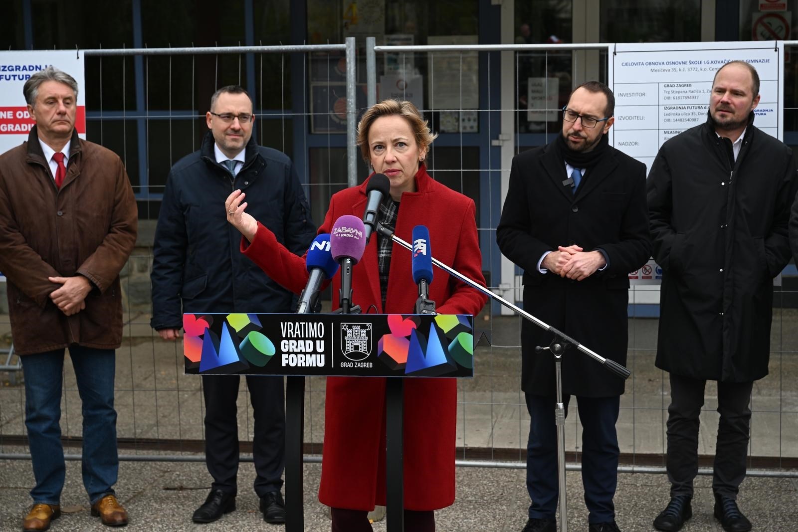 U Zagrebu počela obnova XVIII. gimnazije i OŠ Ivana Gorana Kovačića