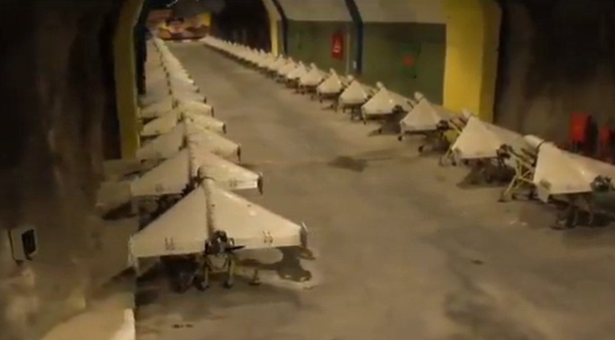 Iran objavio snimku tunela punog dronova