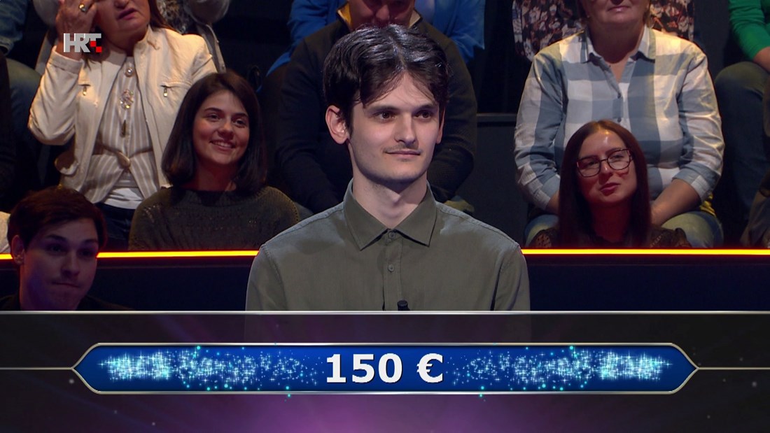 Marko riskirao na 10. pitanju Milijunaša pa pao. Biste li vi znali odgovor?