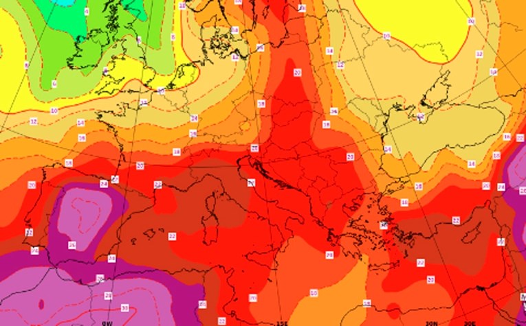 Danas vrhunac toplinskog vala, temperature možda odu i preko 40 stupnjeva