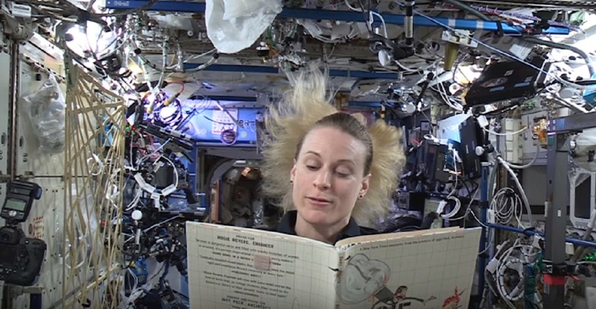 Astronauti čitaju djeci prije spavanja: Priče iz svemira oduševile mališane