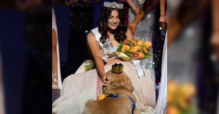 Nova Miss Teen Dallasa proglašena najljepšom u društvu svog vjernog psa pomagača