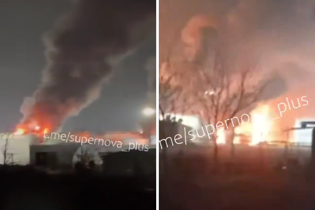 VIDEO Pogođeno skladište nafte u Rusiji