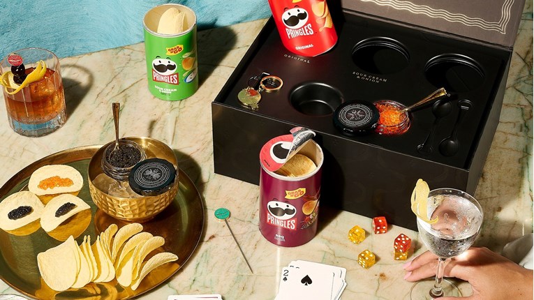 Pringles napravio kutije s čipsom i kavijarom, cijena do 140 dolara