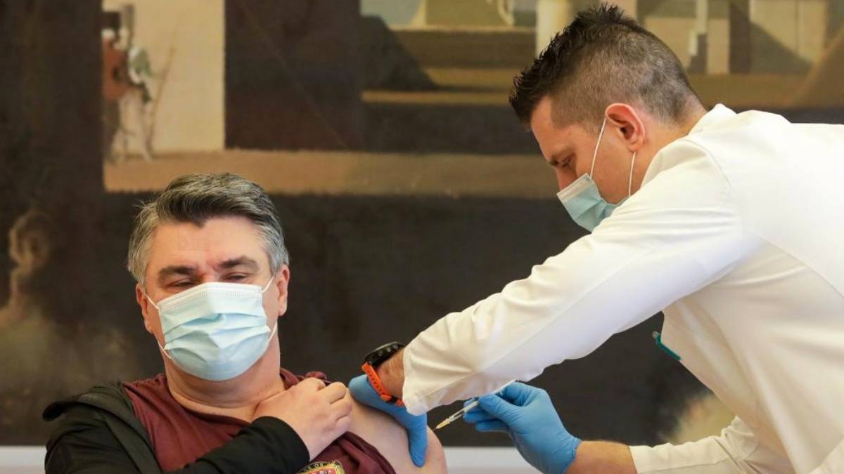 Milanović je danas primio drugu dozu cjepiva