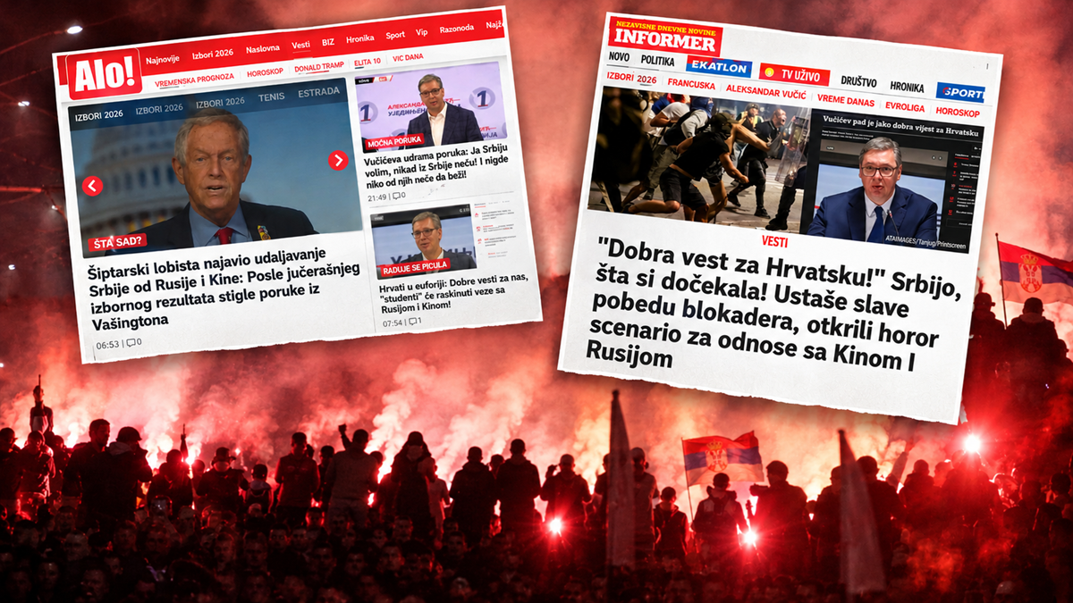 Pogledajte kako Vučićevi mediji nariču za gazdom
