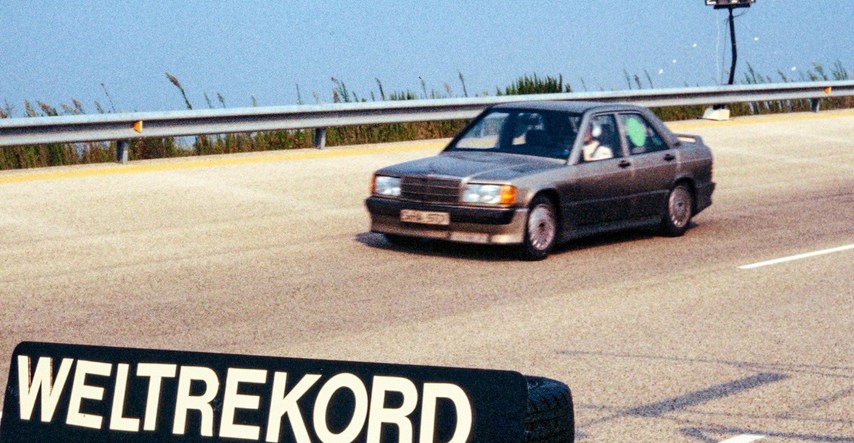 VIDEO Prije 40 godina ovaj je Mercedes vozio 50.000 km brzinom od 250 km/h