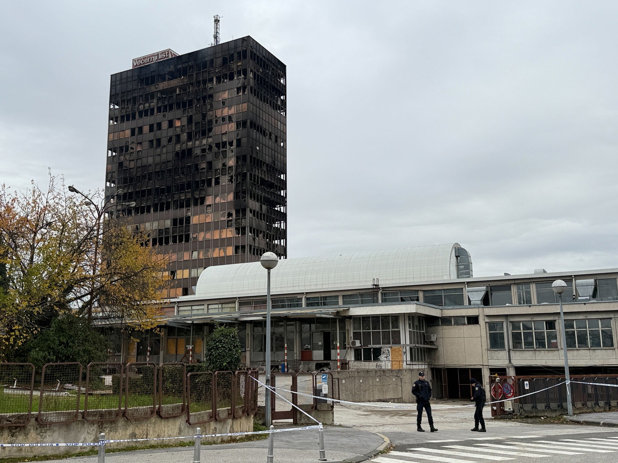 Požar u Vjesniku oštetio opremu HT-a, dio ljudi ostao bez interneta