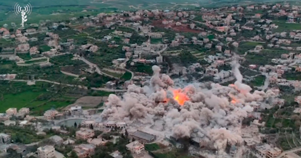 VIDEO Izraelska vojska objavila snimku: "U minuti smo uništili 70 položaja Hezbolaha"