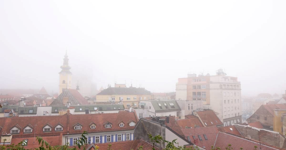 FOTO Zagreb jutros u magli i hladnoći, pogledajte prizore s gradskih ulica