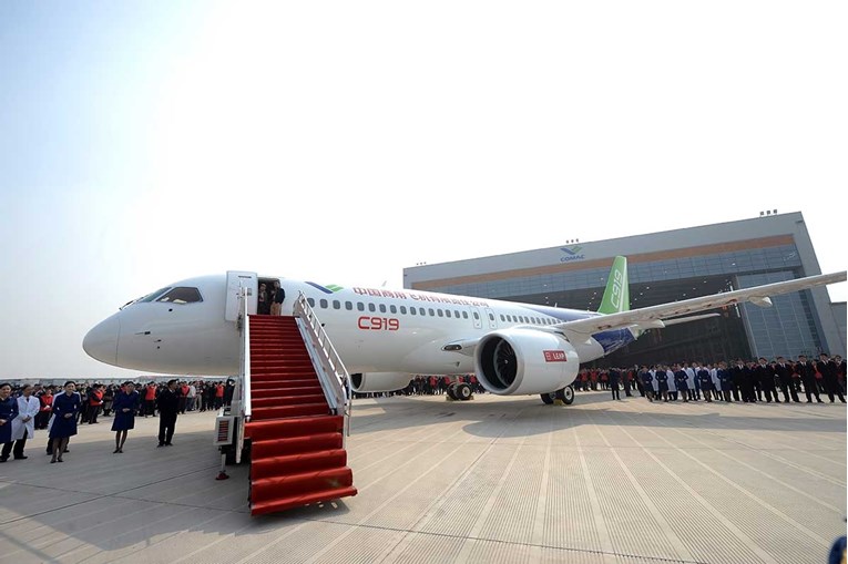 Najavljen prvi komercijalni let kineskog zrakoplova