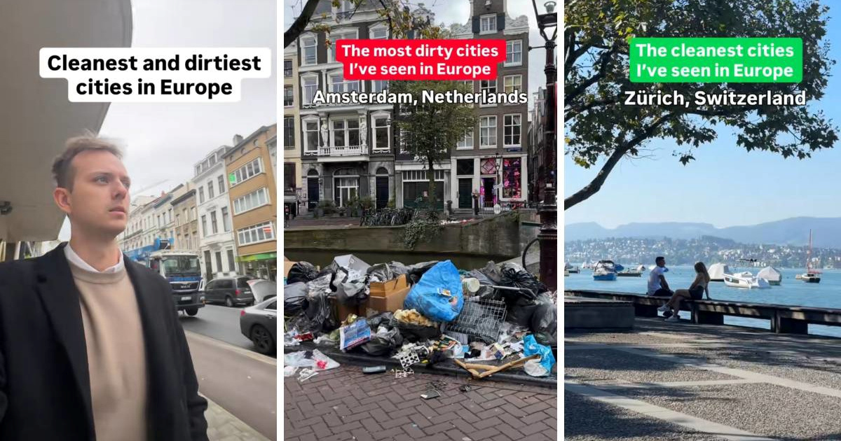 Travel bloger rangirao europske gradove po čistoći, neki bi vas mogli iznenaditi