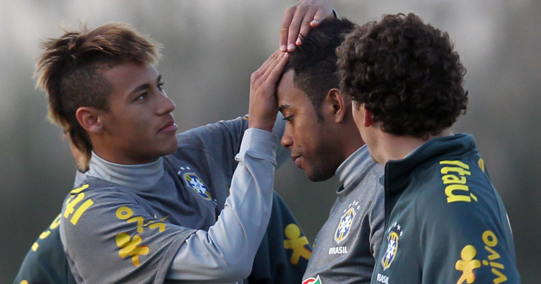 Robinho ljutit na Neymara jer mu je istukao sina