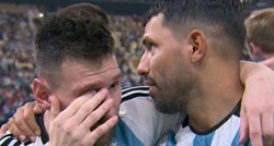 Messi nakon osvajanja Svjetskog prvenstva plakao u Aguerovom zagrljaju