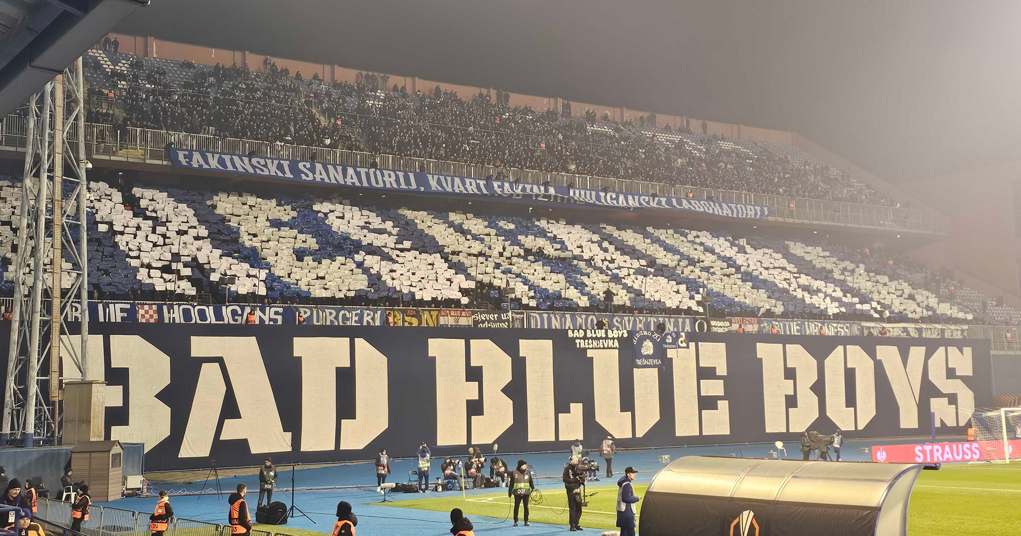 Boysi istaknuli koreografiju na utakmici s Betisom