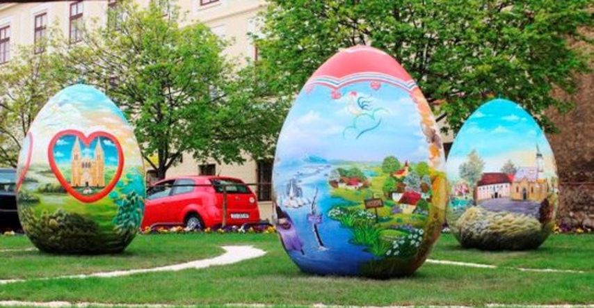 Argentinski grad postavljanjem 10 divovskih jaja slavi "hrvatski Uskrs"