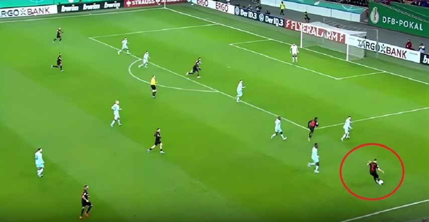 VIDEO Stanišićeva savršena lopta za gol, Bayer u četvrtfinalu kupa