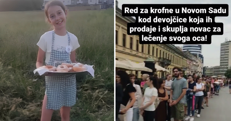 Javila se mama curice koja prodaje krafne da pomogne bolesnom ocu: Skupili smo novac