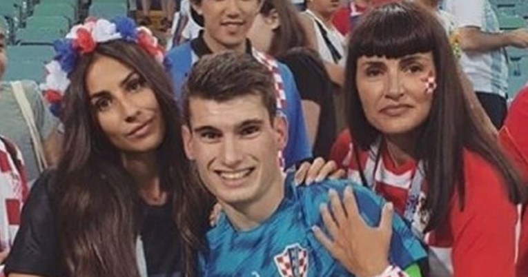 Livakovićeva majka Manuela bila je zvijezda SP-a 2018.