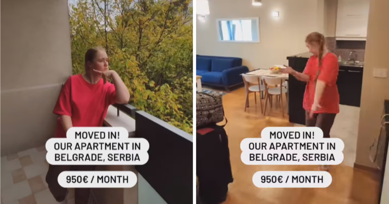 VIDEO Ruskinja se doselila u Beograd i pokazala stan koji plaća 950 eura mjesečno