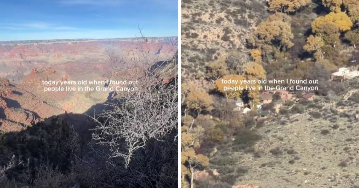 VIDEO Posjetila je Grand Canyon pa se iznenadila: "Tamo stvarno žive ljudi?!"