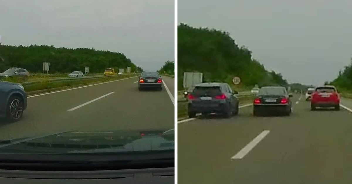 Kreteni na cestama: Pogledajte pretjecanje Mercedesa koje je umalo završilo tragično