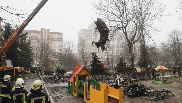 U padu helikoptera poginuo vrh MUP-a Ukrajine, dijete... Stiže sve više detalja