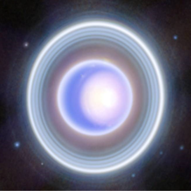 NASA objavila nevjerojatnu fotografiju Urana. Vide se prstenovi, oluja, mjeseci... 