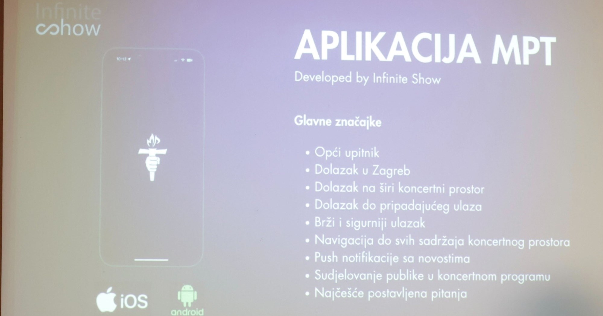 Sve o aplikaciji napravljenoj za Thompsonov koncert