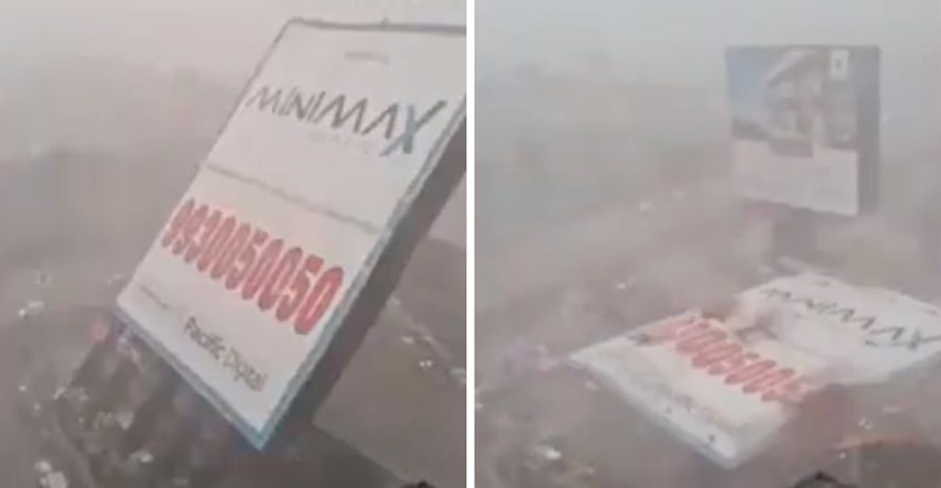 VIDEO U Indiji pao ogromni plakat, poginulo 14 ljudi