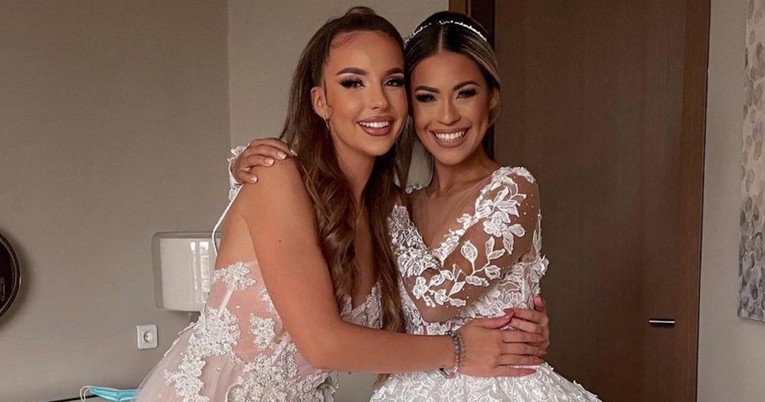 Haljina srpske influencerice na svadbi izazvala raspravu: "Tko je kuma, a tko mlada?"