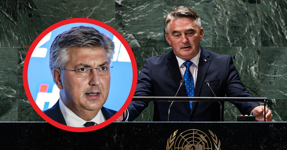 Komšić u New Yorku usporedio Plenkovića s Putinom