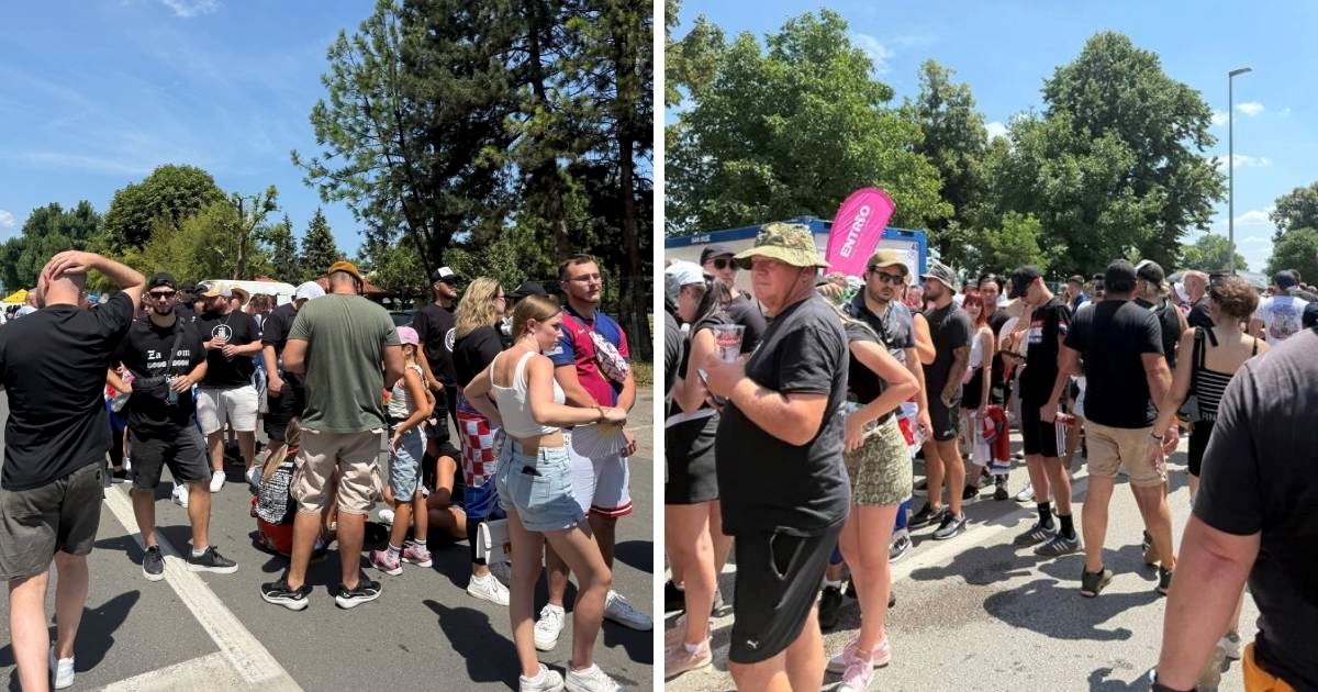 Pogledajte redove pred VIP ulazom, s balkona u blizini čuju se Geni kameni