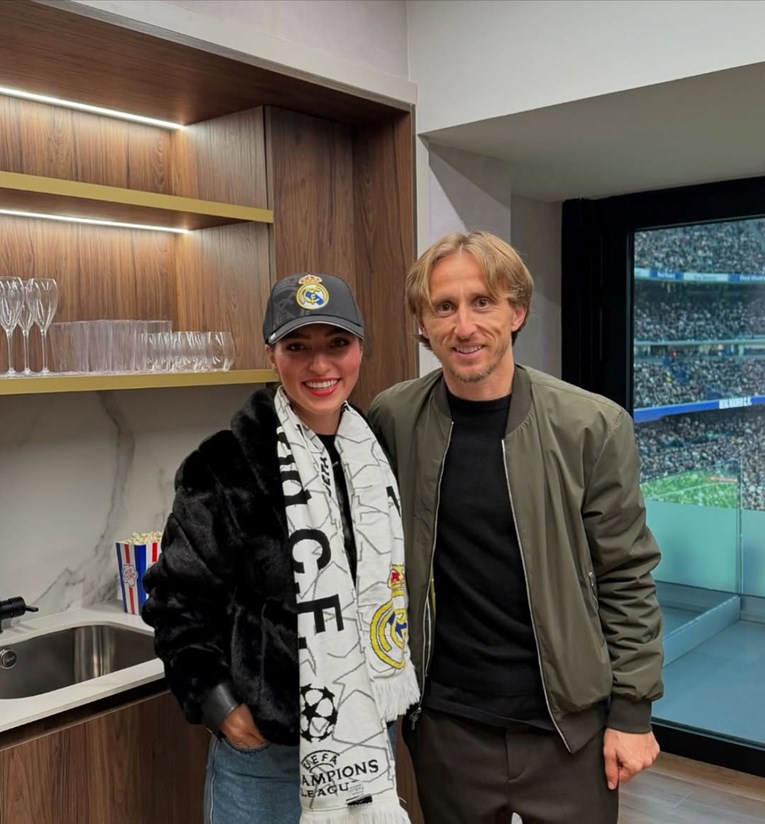 FOTO Modrić se fotkao s lijepom iranskom glumicom