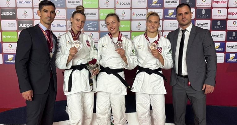 Sjajan dan za hrvatski judo u Abu Dhabiju. Hrvatice osvojile srebro i dvije bronce