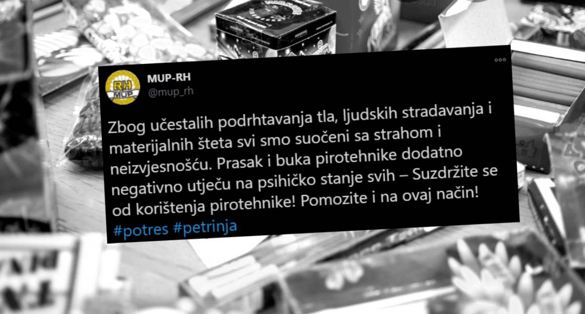 MUP apelira: Suzdržite se od korištenja pirotehnike
