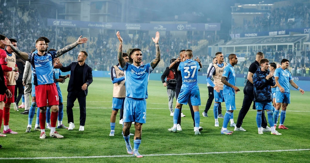 Napoli kolo prije kraja ostao prvi u talijanskoj ligi