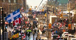 Ogroman prosvjed protiv covid-mjera u Kanadi, premijera odveli na tajnu lokaciju