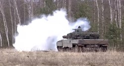 VIDEO Ukrajinci vježbaju na Leopardima 2