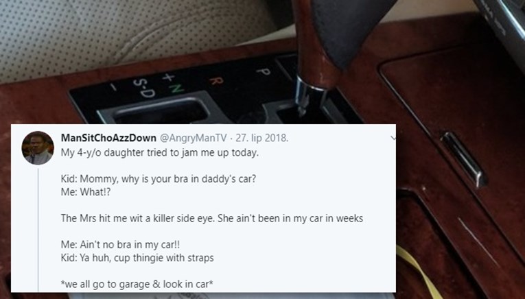 Curica šokirala roditelje pitanjem o grudnjaku u tatinom autu, brzo su skužili što je