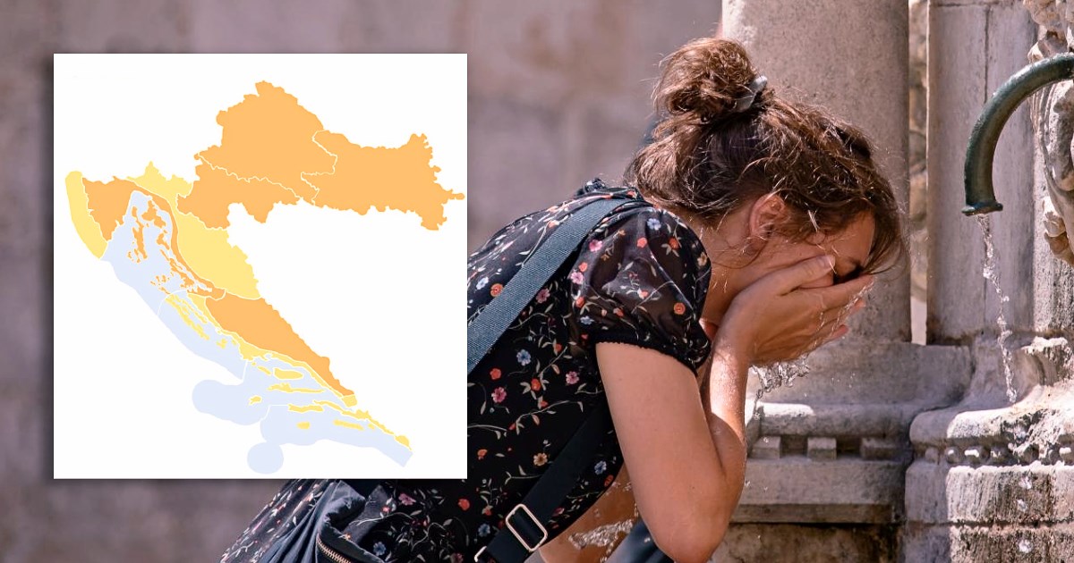 Temperature danas idu do 37 stupnjeva. Pogledajte upozorenja po regijama