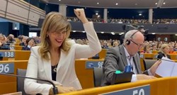 Borzan objavila snimku, oduševljena je zbog glasanja o RH u Europarlamentu