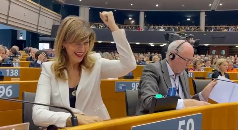 Borzan objavila snimku, oduševljena je zbog glasanja o RH u Europarlamentu