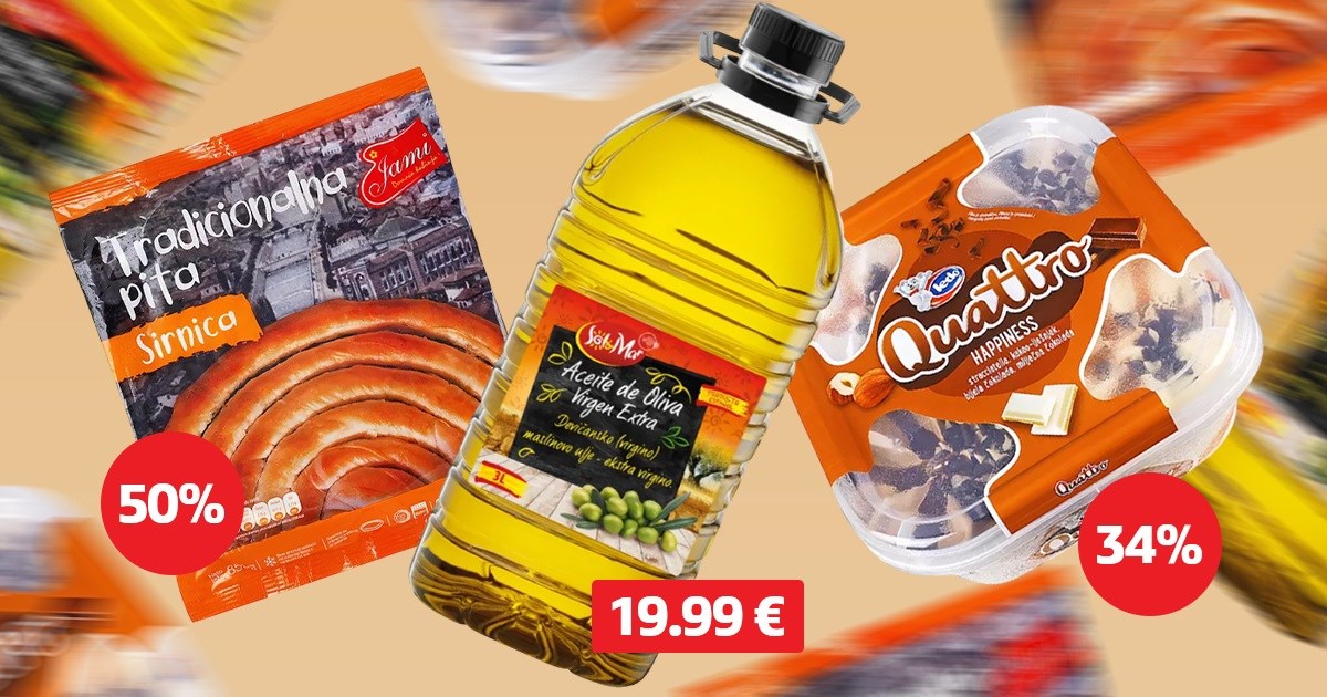 Pronašli smo tri litre maslinovog ulja za manje od 20 eura. Pogledajte ostale akcije