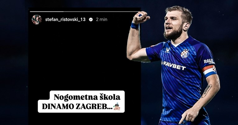 Ristovski usred utakmice Hrvatske i Poljske: Nogometna škola Dinamo Zagreb