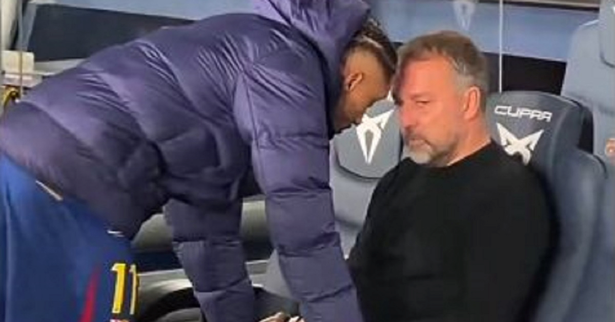 Pogledajte kako Raphinha tješi Flicka koji je na rubu suza