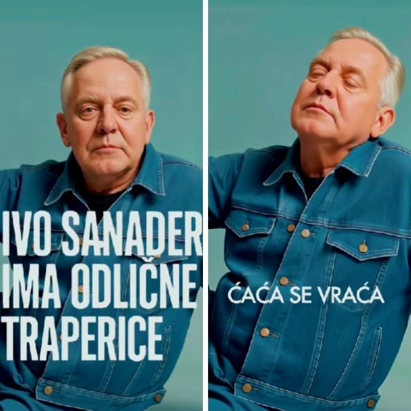 Ma kakva Sydney Sweeney? Ivo Sanader nosi bolje traperice, AI video postao hit