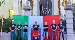 Policija uhićuje fašiste po Rijeci, uporno pokušavaju razviti talijansku zastavu