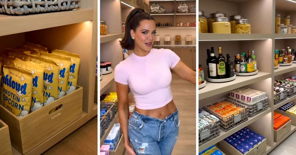 Khloé Kardashian pokazala smočnicu. Ljudi pišu: "Savršeno organizirana"