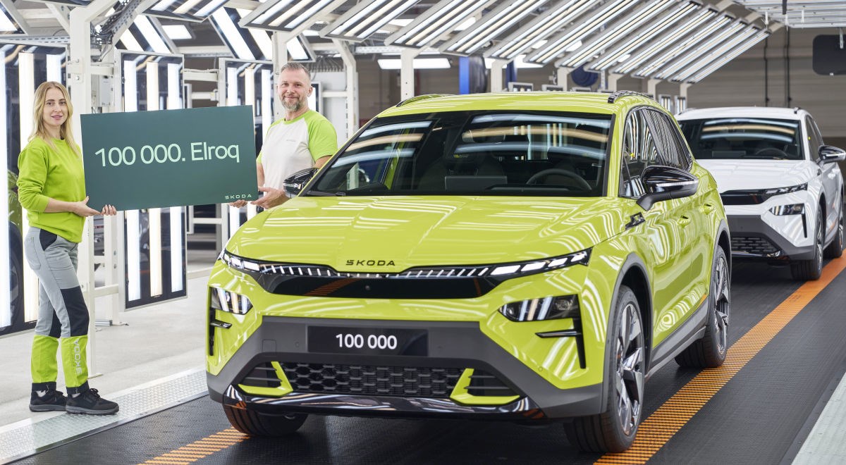 &#x160;koda proizvela ve&#x107; 100.000 elektri&#x10D;nih vozila Elroq. Ovo je Octavia novog doba